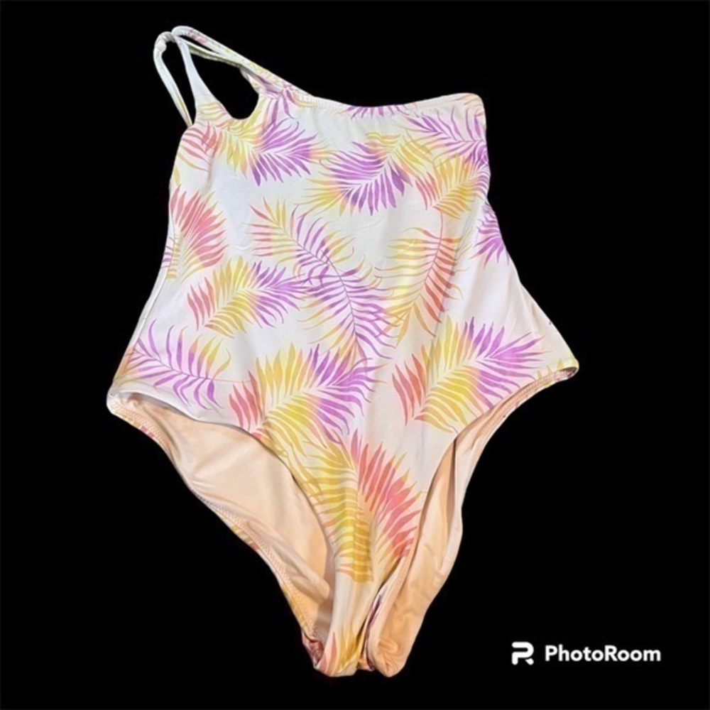 Rip curl tropical one shoulder one piece swim suit